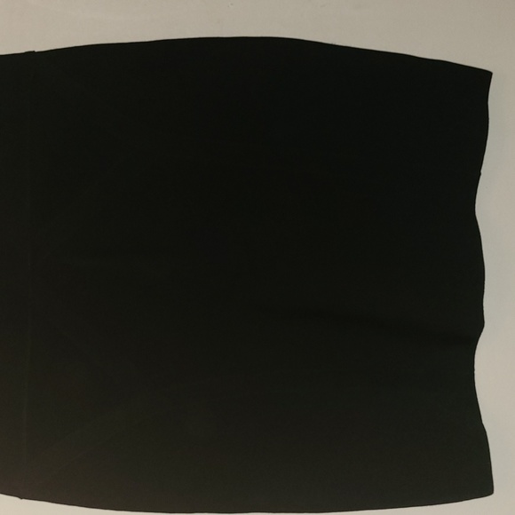 BEBE High Waisted Black Bodycon Bandage Skirt - Picture 4 of 7